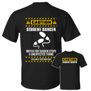 Student Dancer Dark w/ Chest Logo T-Shirt