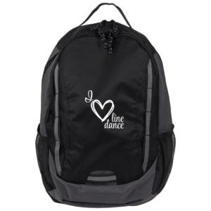 I Heart Line Dance Backpack