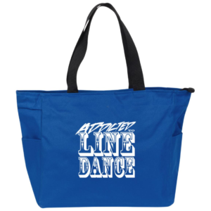 Royal Blue Essential Zip Tote