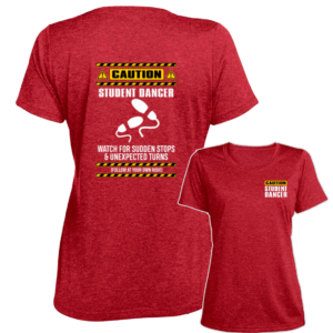 Student Dancer Ladies Heather Scoop Neck Tee