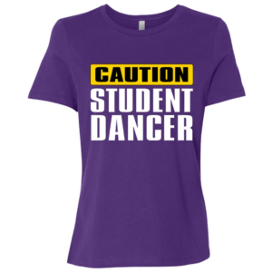 Student Dancer Ladies T-Shirt - Dark