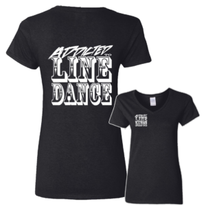 Addicted Ladies' V-Neck T-Shirt