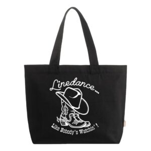 Dance Like Nobody's Watchin' Zip Tote